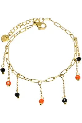 Bracelet breloque Or