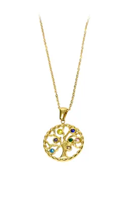 Pendentif arbre de la vie Or