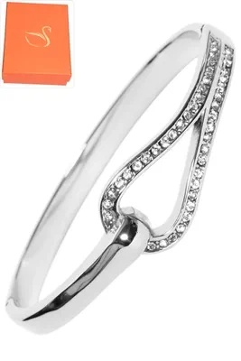 Coffret jonc cadeaux goutte Argent