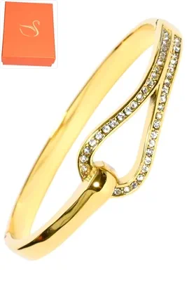 Coffret jonc cadeaux goutte Or