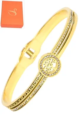 Coffret jonc cadeaux arbre de la vie Or