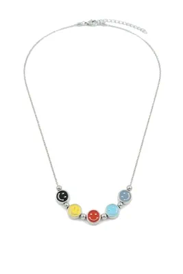 Collier smile Argent