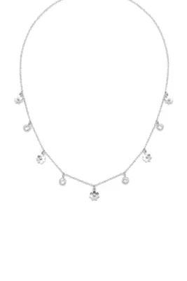 Collier fleur Argent