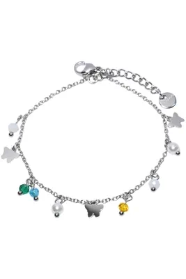 Bracelet papillon Argent