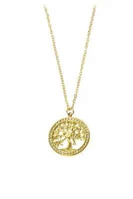 Pendentif arbre de la vie Or