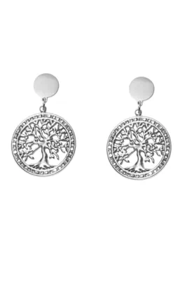 Coffret cadeaux orange parure bijoux arbre de la vie