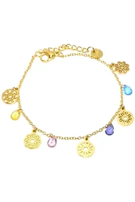 Bracelet soleil Or