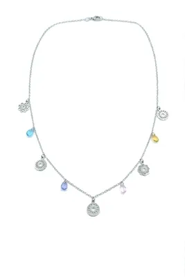 Collier soleil Argent