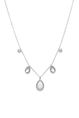 Collier goutte Argent