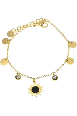 Bracelet soleil Or