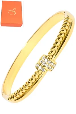 Coffret jonc cadeaux Or