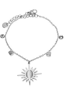 Bracelet soleil Argent