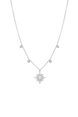 Collier soleil Argent