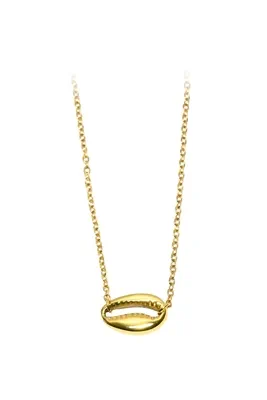 Pendentif graine de café Or