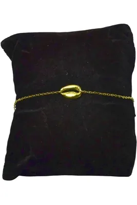 Bracelet graine de café Or