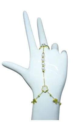 Bracelet chaîne de main Or