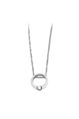 Pendentif cercle Argent