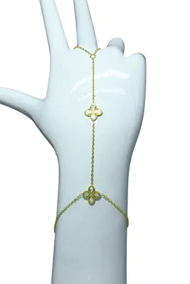 Bracelet chaîne de main Or