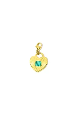Breloque breloque charms coeur Or CFF57F 