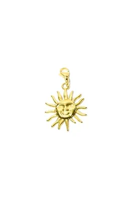 Breloque breloque charms soleil Or E0E405 