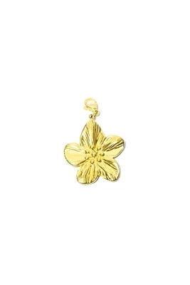 Breloque breloque charms fleur Or EC688F 