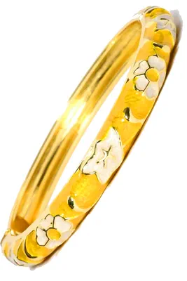 Jonc jonc Thaïlandais coloré Or