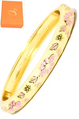 Coffret cadeaux jonc Thaïlandais coloré Or