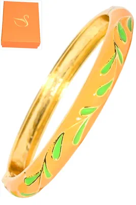 Coffret cadeaux jonc Thaïlandais coloré Or