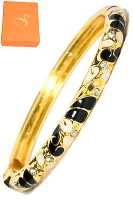 Coffret cadeaux jonc Thaïlandais coloré Or