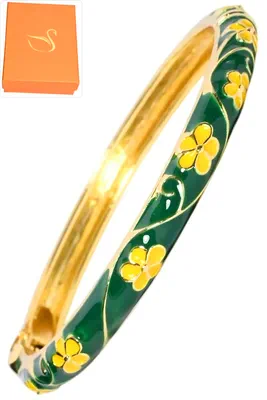 Coffret cadeaux jonc Thaïlandais coloré Or