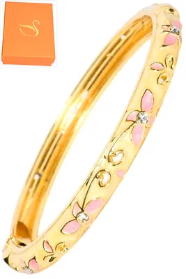 Coffret cadeaux jonc Thaïlandais coloré Or