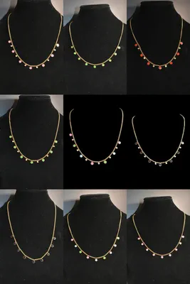 Collier 50 PCS La sélection destokage parrure coeur croix soleil
 Argent B726R1 