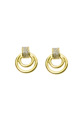 Boucle-d-oreille cercle Or