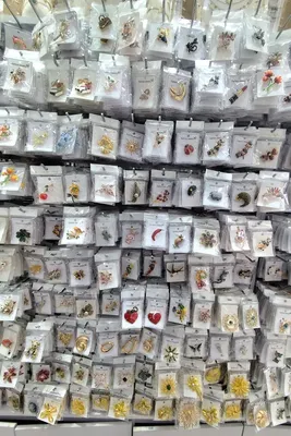 broche 50 PCS La sélection tendance de la maison Multicolore