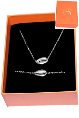 Coffret bijoux cadeaux graine de café Argent 581347 