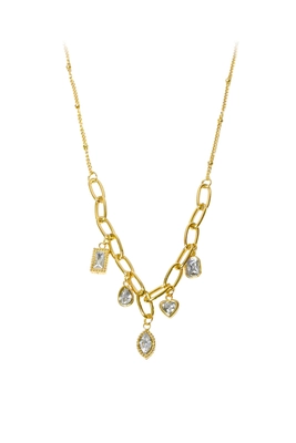 Collier breloque Or