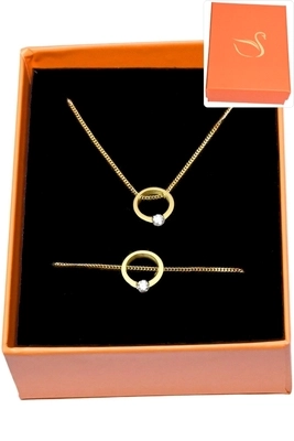 Coffret bijoux cadeaux Or 929F10 