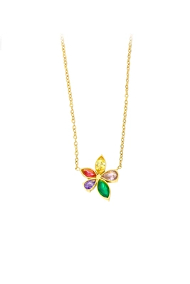 Collier étoile Or D92F8A 