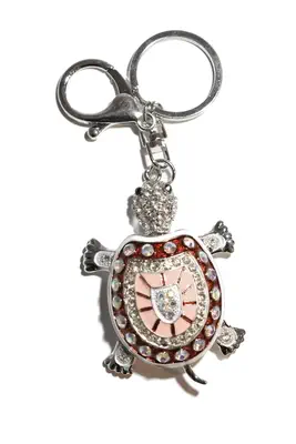 porte-cle tortue Rouge