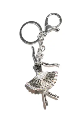 porte-cle danseuse Noir