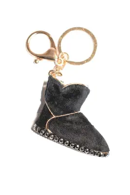 porte-cle chaussure Noir