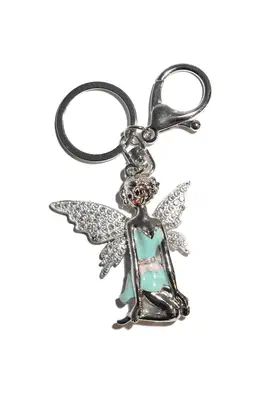 porte-cle fée Bleu