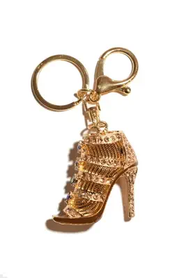 porte-cle escarpin multicolore