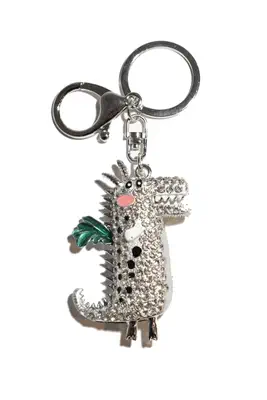 porte-cle dragon Blanc