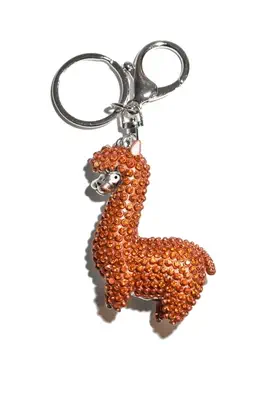 porte-cle lama Orange