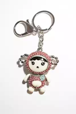 porte-cle bébé Rose