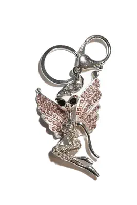 porte-cle fée Rose