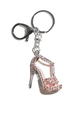 porte-cle escarpin multicolore