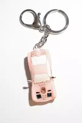 porte-cle voiture Rose