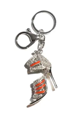 porte-cle escarpin multicolore